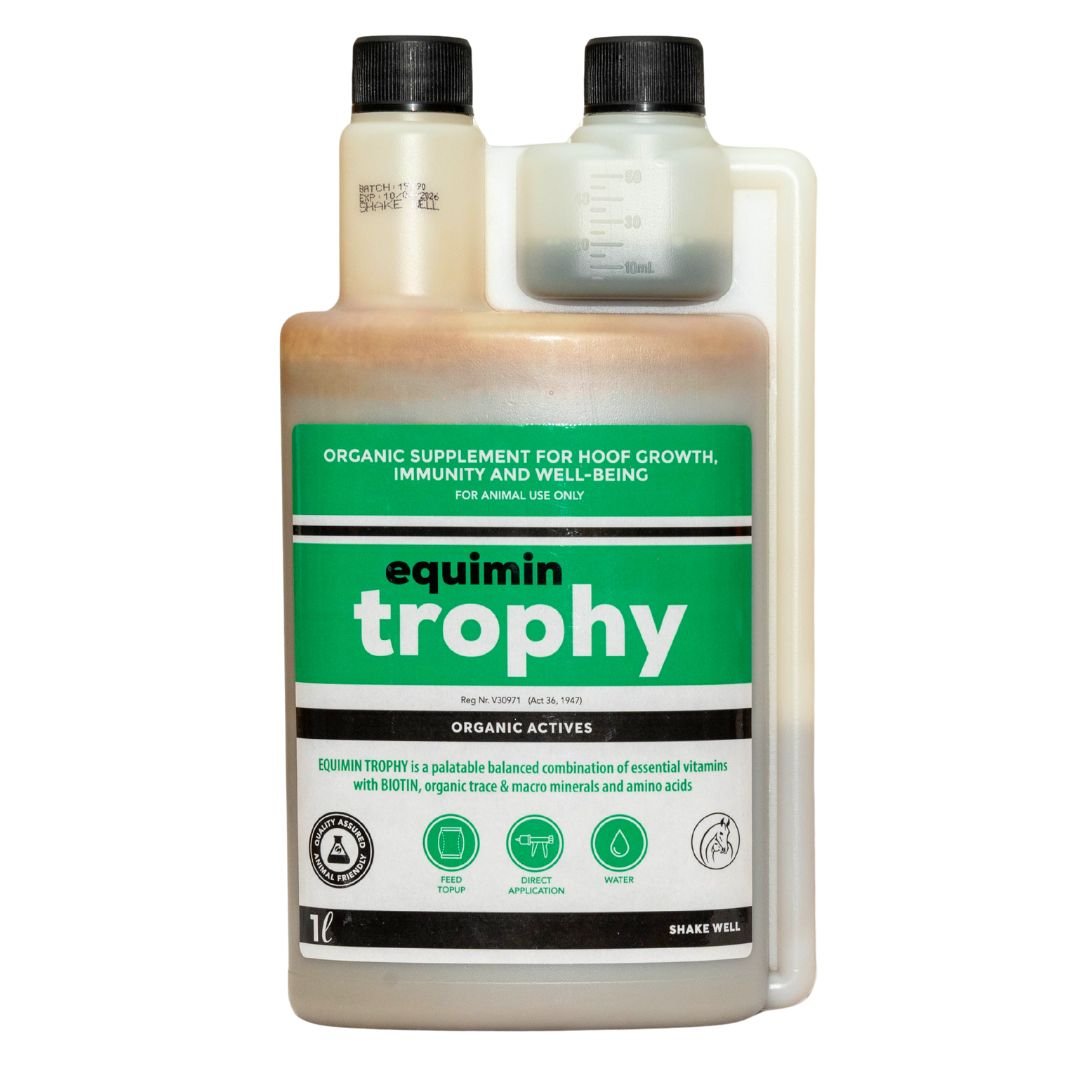 Equimin Trophy (Supplement For Horses & Game) - Camelus - Hoof Health | Fertility | Immunity | Growth | General Well - Being