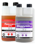 Flexcare & Doggymin (Joint & Skin Support For Dogs & Cats) - Camelus - Joint | Skeleton | Mobility | Skin Conditioning | Longevity | Fertility | Immunity