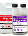Flexcare & Doggymin (Joint & Skin Support For Dogs & Cats) - Camelus - Joint | Skeleton | Mobility | Skin Conditioning | Longevity | Fertility | Immunity