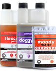 Flexcare, Doggymin & Moody Master (Ultimate Wellness for Dogs & Cats) - Camelus - Immunity | Skin & Coat | Movement | Anxiety | Happiness