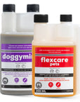 Flexcare & Doggymin (Joint & Skin Support For Dogs & Cats) - Camelus - Joint | Skeleton | Mobility | Skin Conditioning | Longevity | Fertility | Immunity