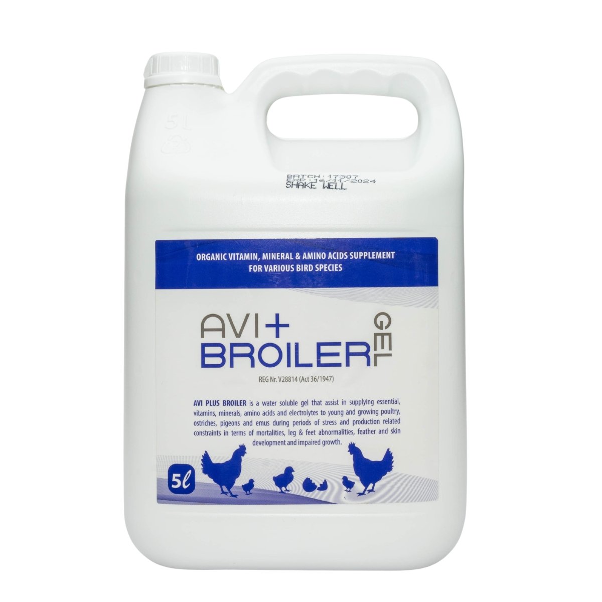 Avi Plus Broiler (Supplement For Poultry, Ostriches, Pet Birds & Pigeons) - Camelus - Growth Support | Leg & Feather Support | Immunity Support