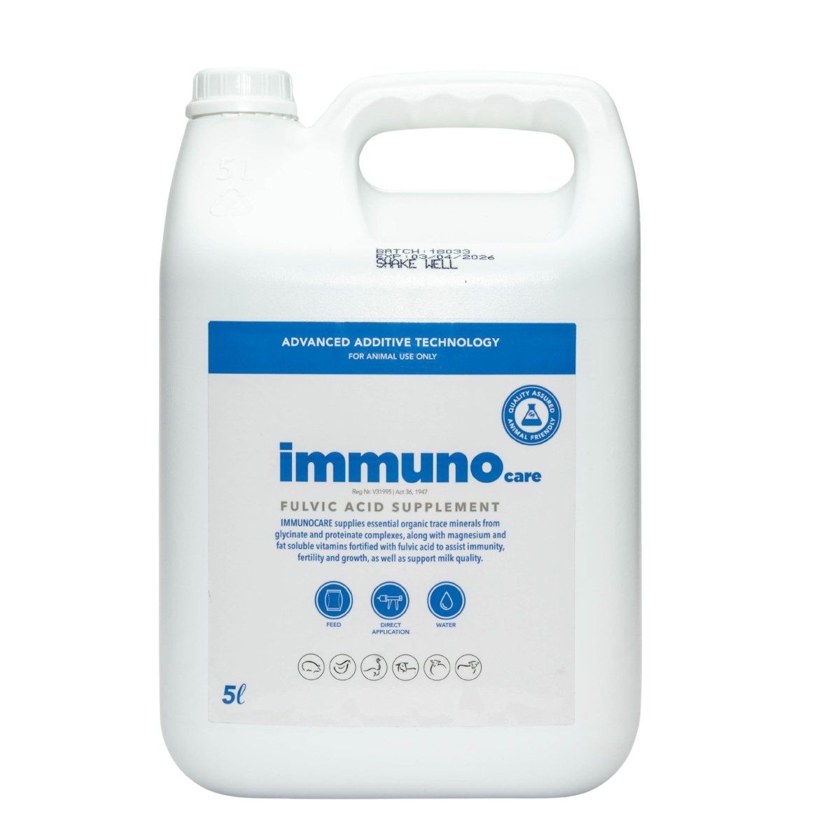 Immunocare (Supplement For Poultry, Ostriches, Ruminants, Swine, Pigeons & Horses) - Camelus - Growth | Fertility | Milk Quality | Immunity