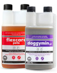 Flexcare & Doggymin (Joint & Skin Support For Dogs & Cats) - Camelus - Joint | Skeleton | Mobility | Skin Conditioning | Longevity | Fertility | Immunity