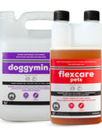 Flexcare & Doggymin (Joint & Skin Support For Dogs & Cats) - Camelus - Joint | Skeleton | Mobility | Skin Conditioning | Longevity | Fertility | Immunity