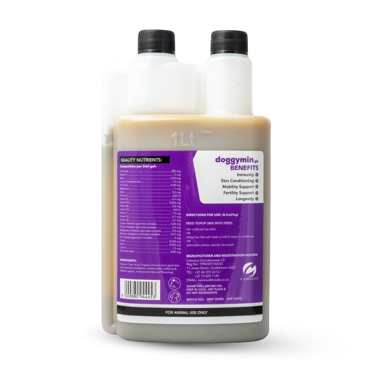 Doggymin (Skin & Immunity Support For Dogs) - Camelus - Skin Conditioning | Longevity | Mobility | Fertility | Immunity