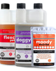 Flexcare, Doggymin & Moody Master (Ultimate Wellness for Dogs & Cats) - Camelus - Immunity | Skin & Coat | Movement | Anxiety | Happiness