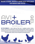 Avi Plus Broiler (Supplement For Poultry, Ostriches, Pet Birds & Pigeons) - Camelus - Growth Support | Leg & Feather Support | Immunity Support