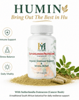 HuMin Speciality | Pure Sutherlandia (500mg Capsules) - Camelus - Powered by Sutherlandia (Cancer Bush)