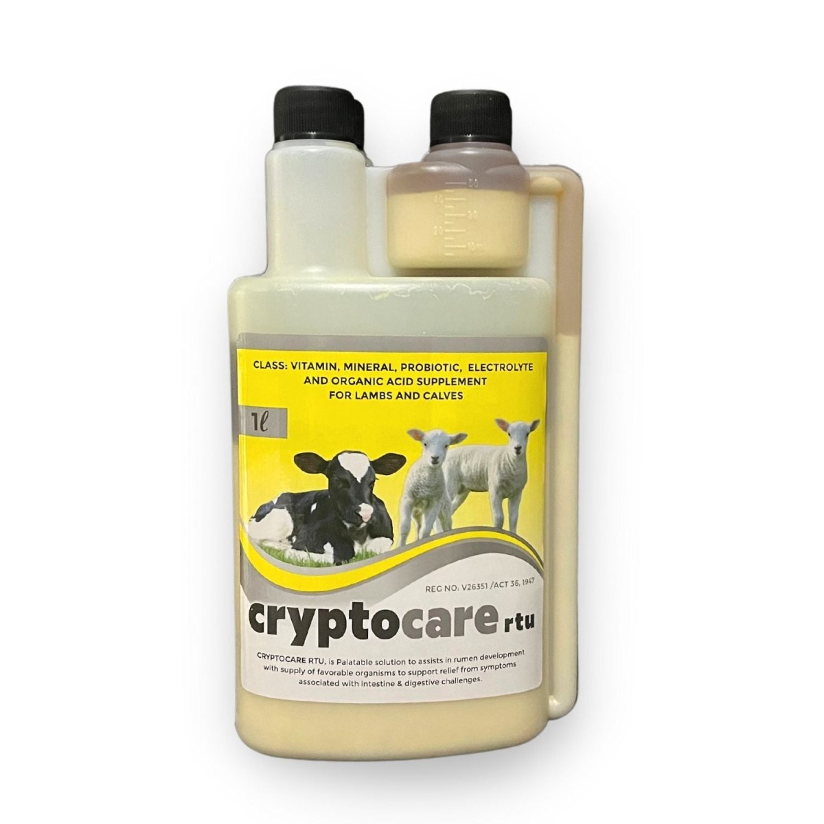 Cryptocare RTU (Supplement For Lambs, Calves & Cattle) - Camelus - Rumen Development | Digestive Support | Immunity