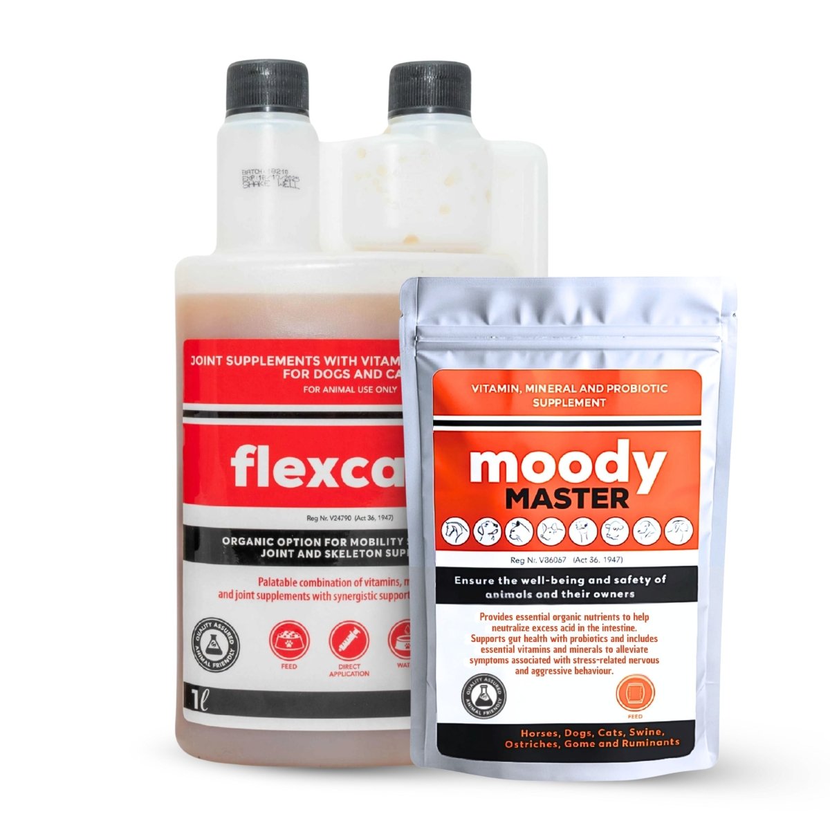 FlexCare & Moody Master (Movement & Calmness Support for Dogs) - Camelus - Joint | Movement | Barking | Anxiety | Probiotic