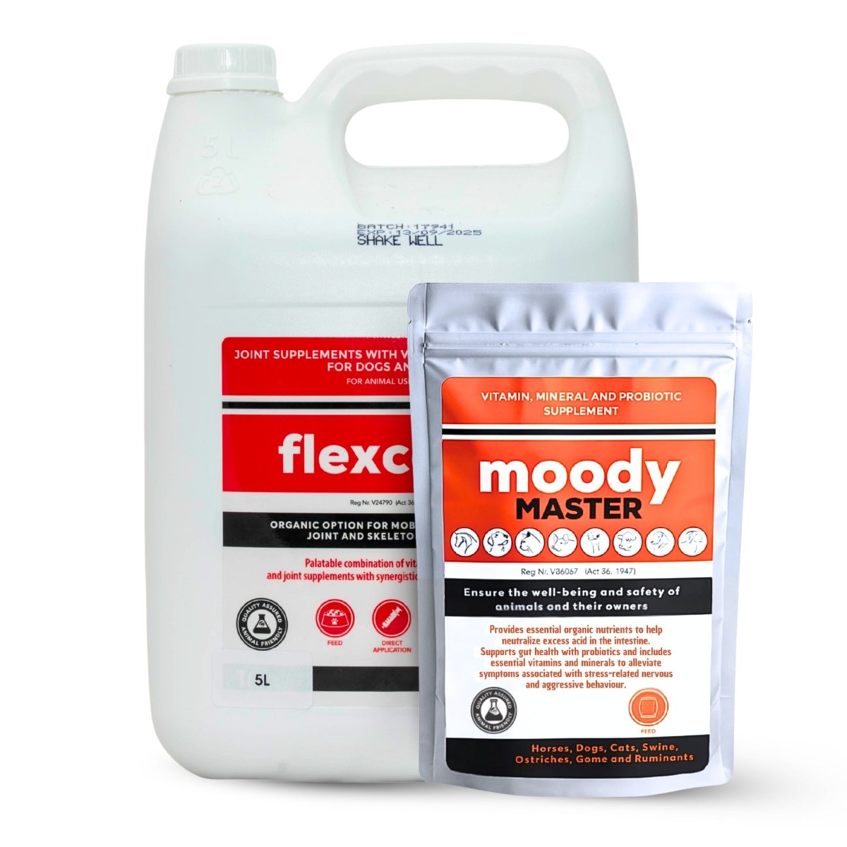 FlexCare &amp; Moody Master (Movement &amp; Calmness Support for Dogs) - Camelus - Joint | Movement | Barking | Anxiety | Probiotic