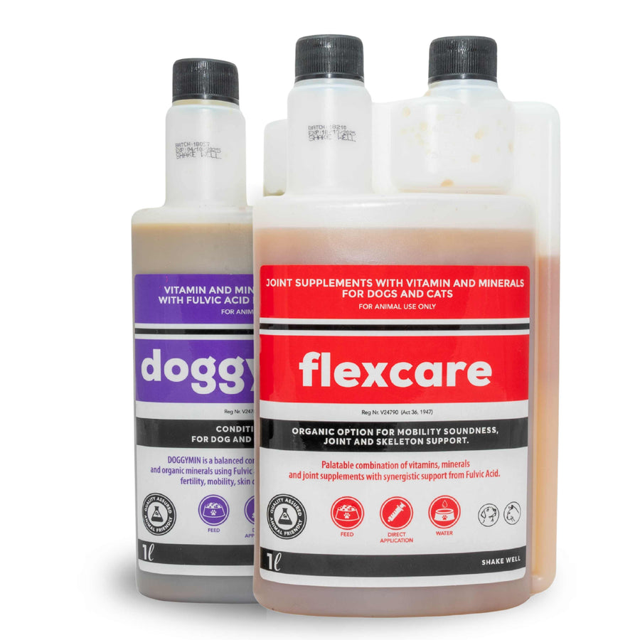 Flexcare & Doggymin (Joint & Skin Support For Dogs & Cats)