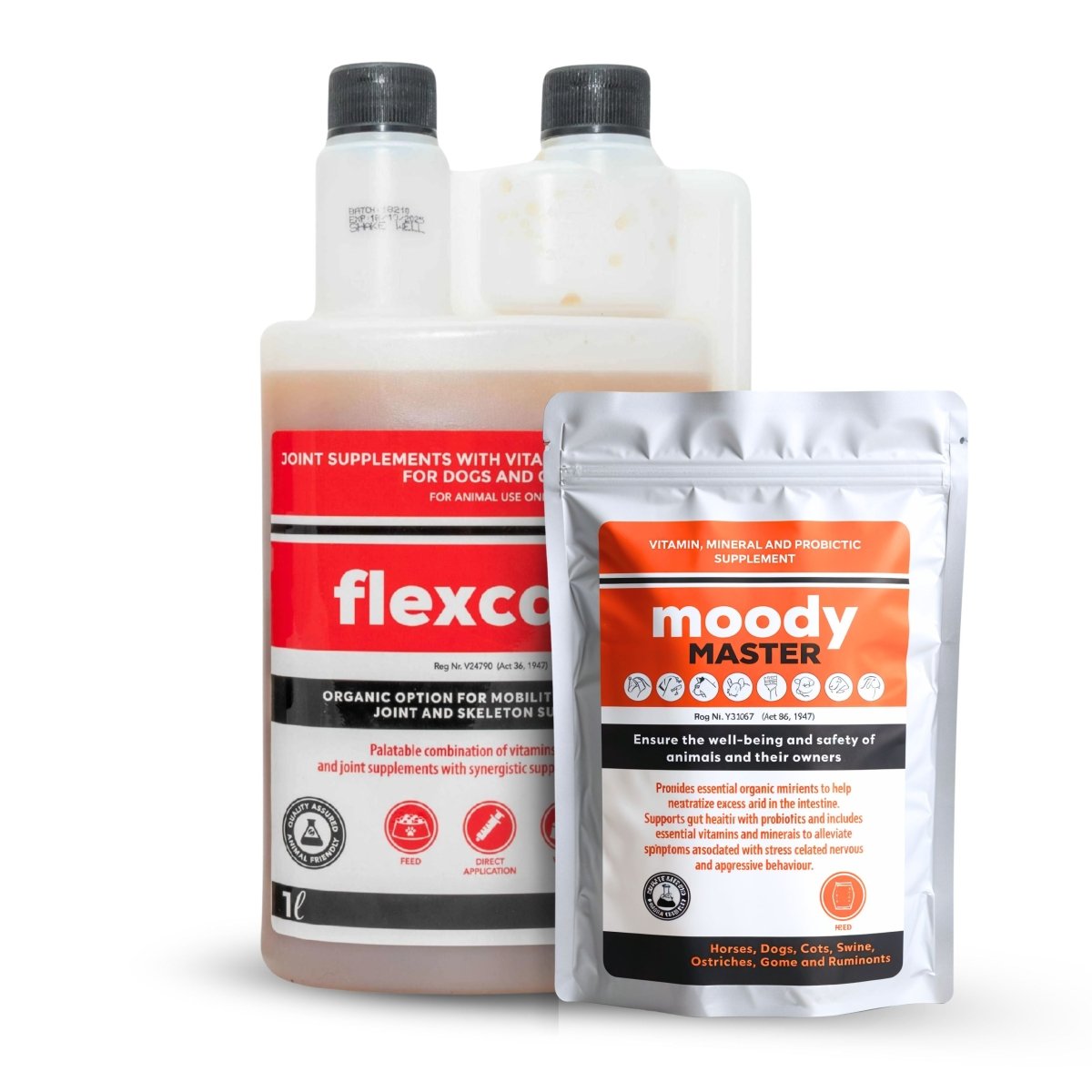 FlexCare & Moody Master (Movement & Calmness Support for Dogs) - Camelus - Joint | Movement | Barking | Anxiety | Probiotic