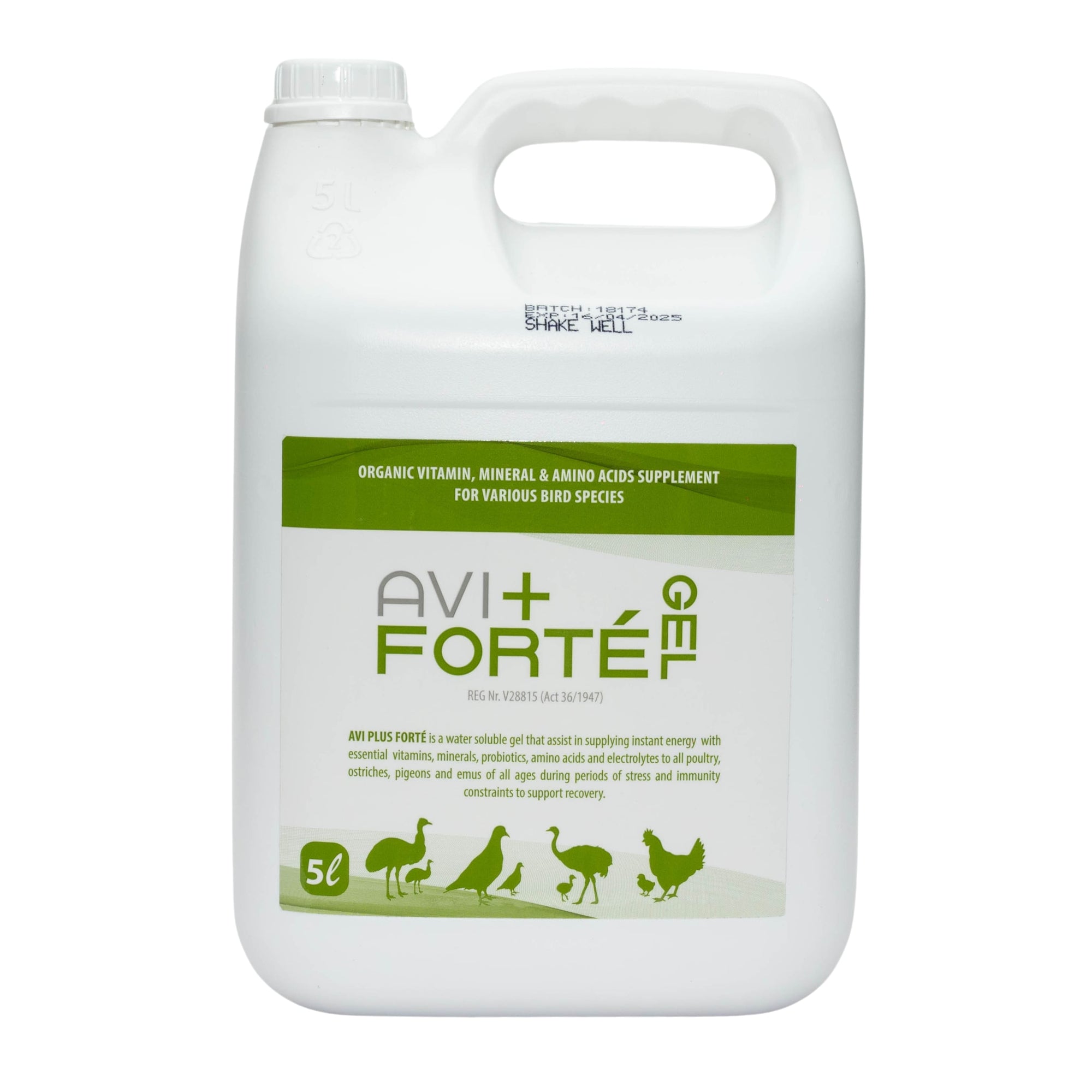 Avi Forte Gel (Supplement For Poultry, Ostriches, Emus &amp; Pigeons) - camelusonline