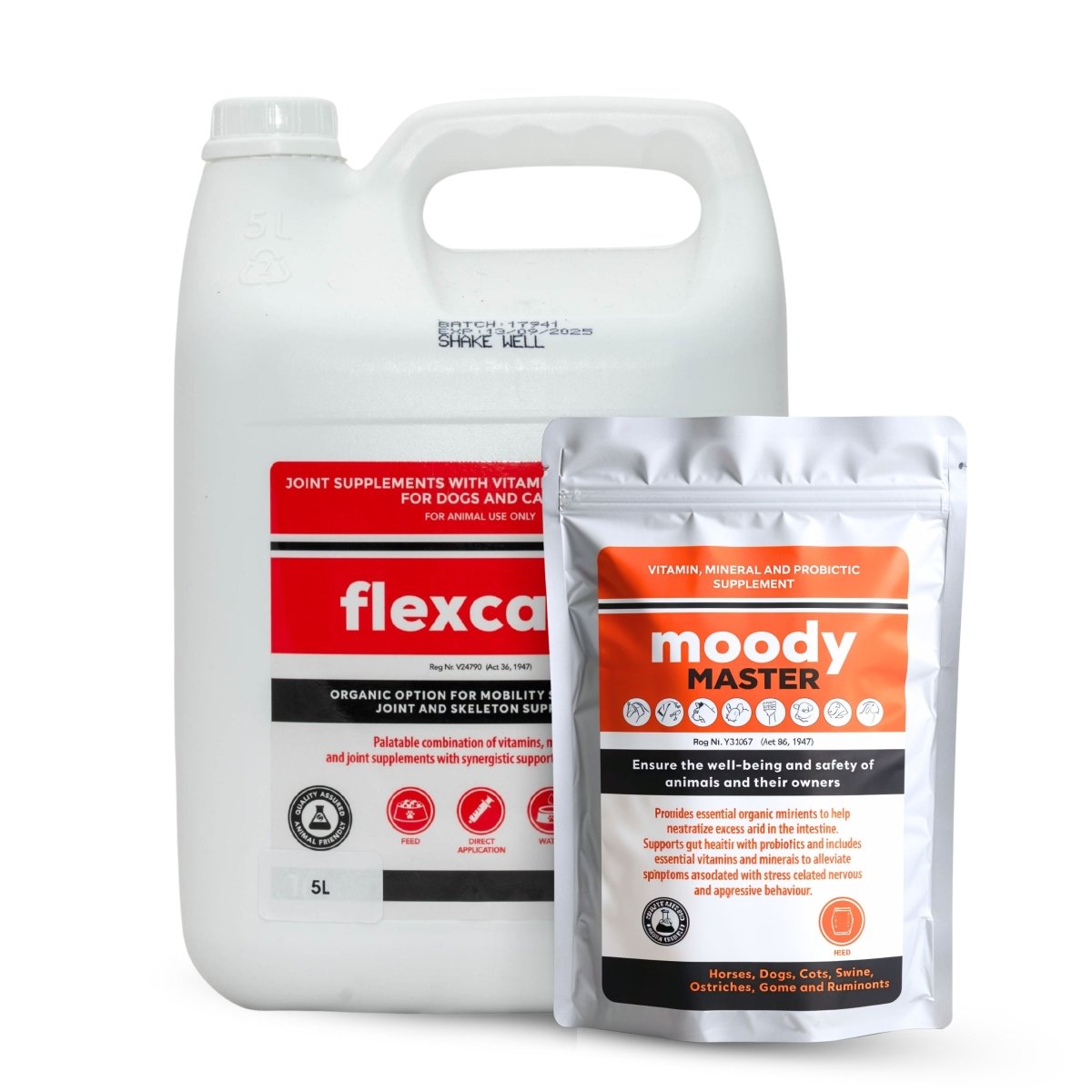 FlexCare & Moody Master (Movement & Calmness Support for Dogs) - Camelus - Joint | Movement | Barking | Anxiety | Probiotic