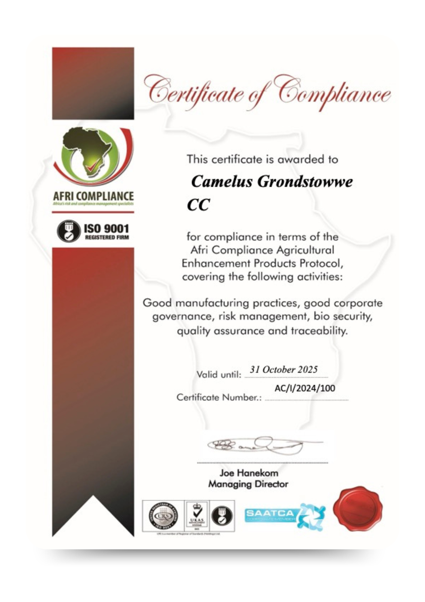Certificate 2