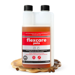 Natural Canine Care | FlexCare - Joint & Movement Support for Dogs - Camelus - Joint | Skeleton | Mobility | Skin Conditioning | Longevity | Fertility | Immunity