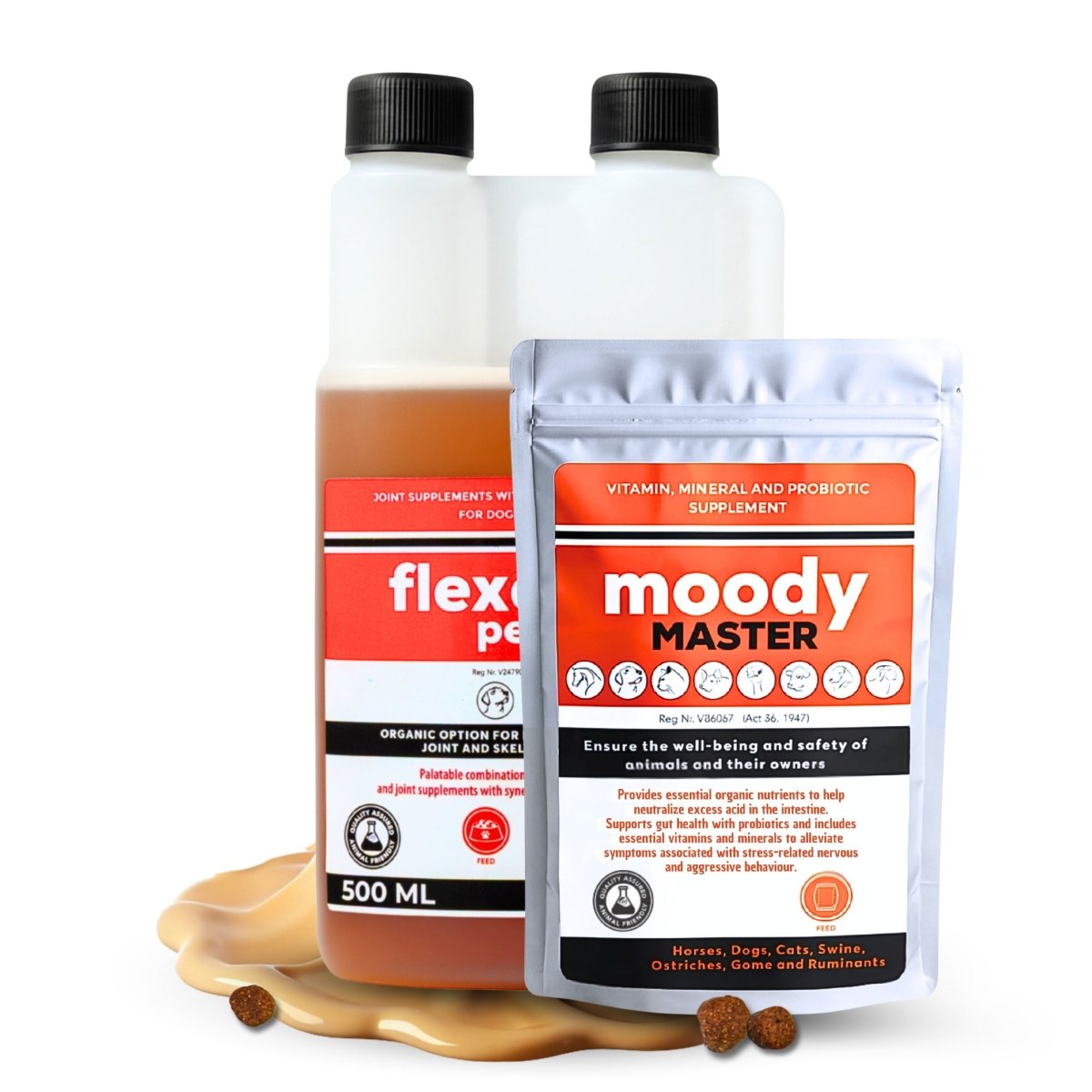 FlexCare &amp; Moody Master (Movement &amp; Calmness Support for Dogs) - Camelus - Joint | Movement | Barking | Anxiety | Probiotic