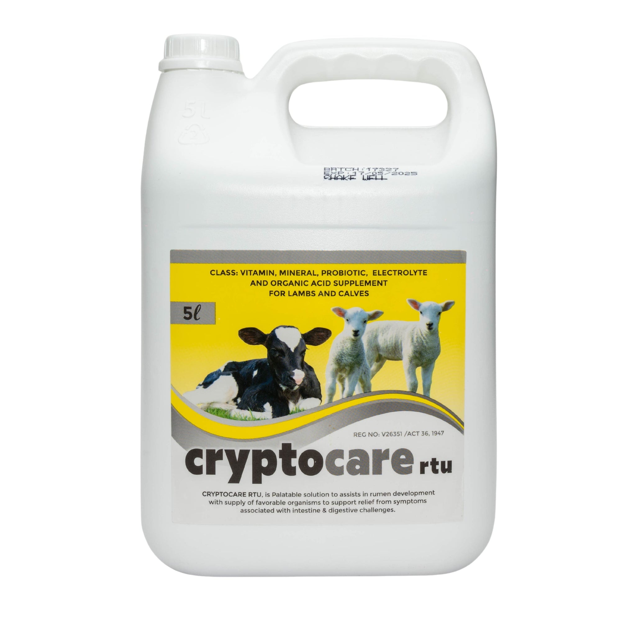 Cryptocare RTU (Supplement For Lambs, Calves &amp; Cattle) - camelusonline