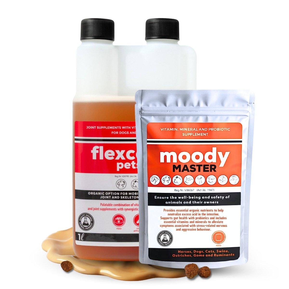 FlexCare &amp; Moody Master (Movement &amp; Calmness Support for Dogs) - Camelus - Joint | Movement | Barking | Anxiety | Probiotic