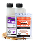 DoggyMin & Moody Master (Wellness & Calmness Support for Dogs) - Camelus - Skin | Longevity | Immunity | Barking | Anxiety | Probiotic