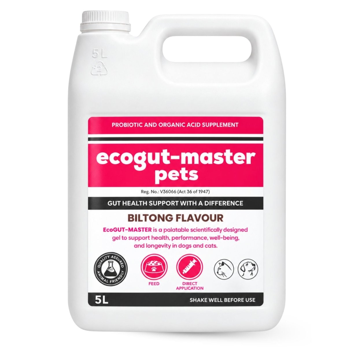 EcoGut Master – Liquid Probiotic &amp; Gut Support for Dogs - Camelus - HEALTHY STOOLS | GUT BALANCE | BETTER ABSORPTION | DAILY WELLBEING