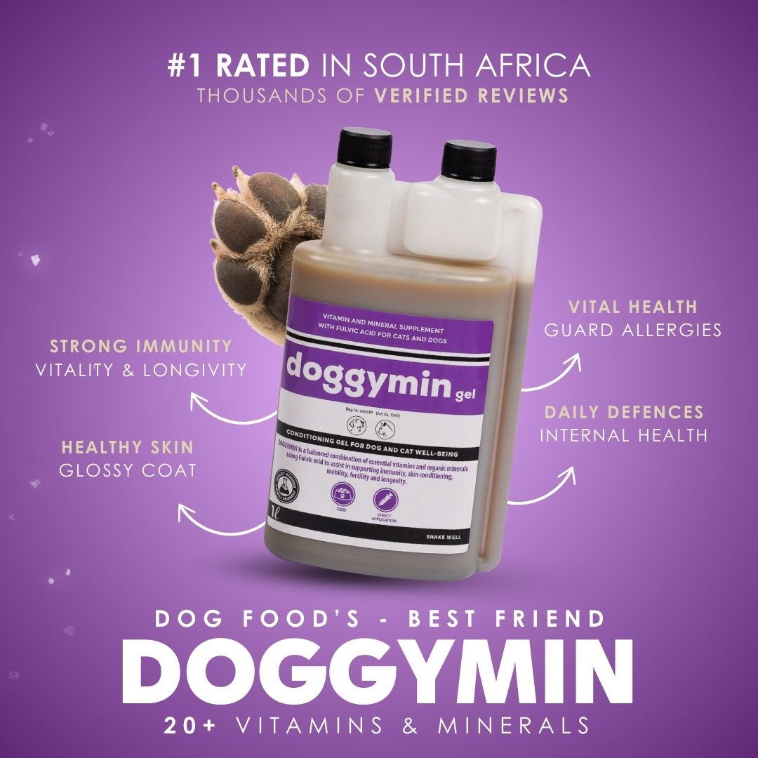 Natural Canine Care | DoggyMin - Skin & Immune Support for Dogs - Camelus - Joint | Skeleton | Mobility | Skin Conditioning | Longevity | Fertility | Immunity
