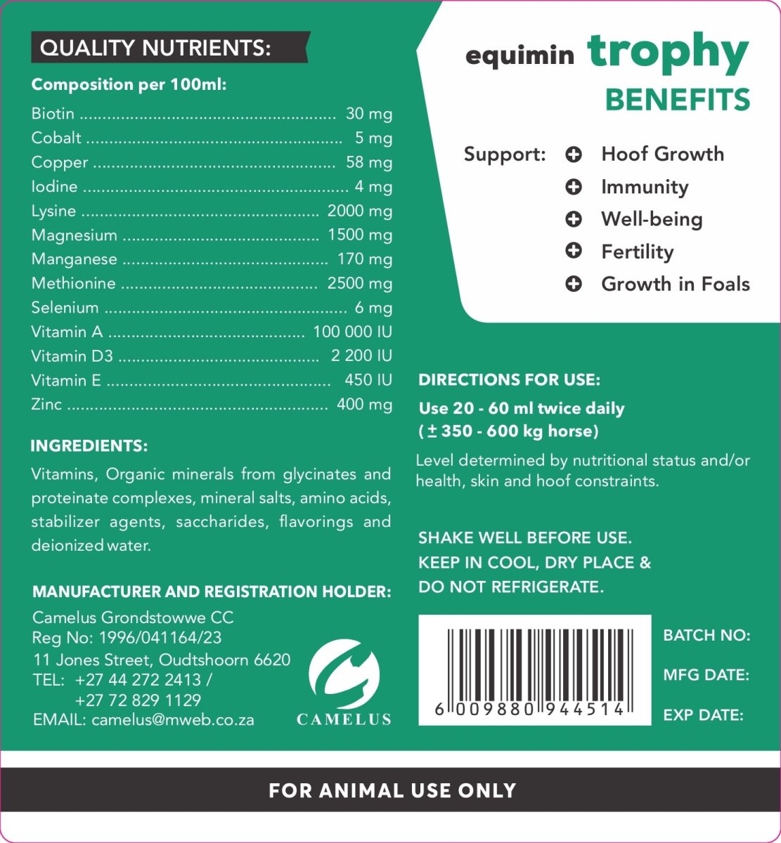 Essential Equine Care Combo (Daily Vitality &amp; Mobility) - Camelus - Trophy | FlexCare