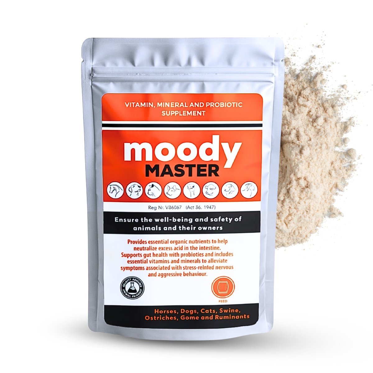Moody Master (Stress, Anxiety & Mood Support for Dogs) - 200g - Camelus - Anxiety | Stress | Barking | Gut Health | Probiotic
