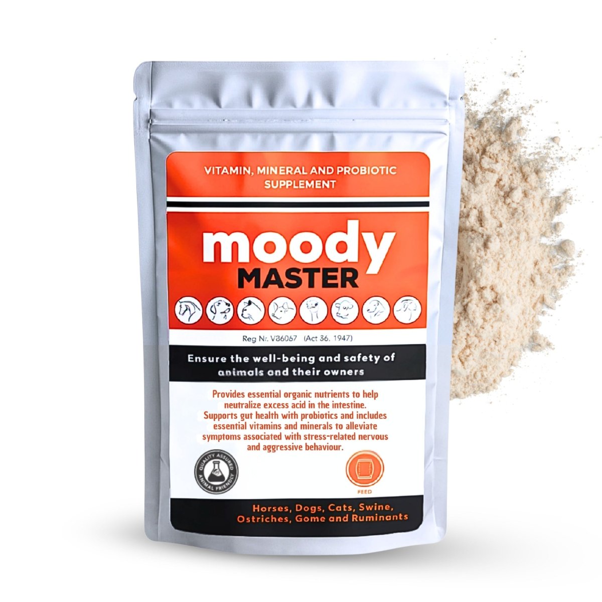 Moody Master (Stress, Anxiety & Mood Support for Dogs) - 200g - Camelus - Anxiety | Stress | Barking | Gut Health | Probiotic