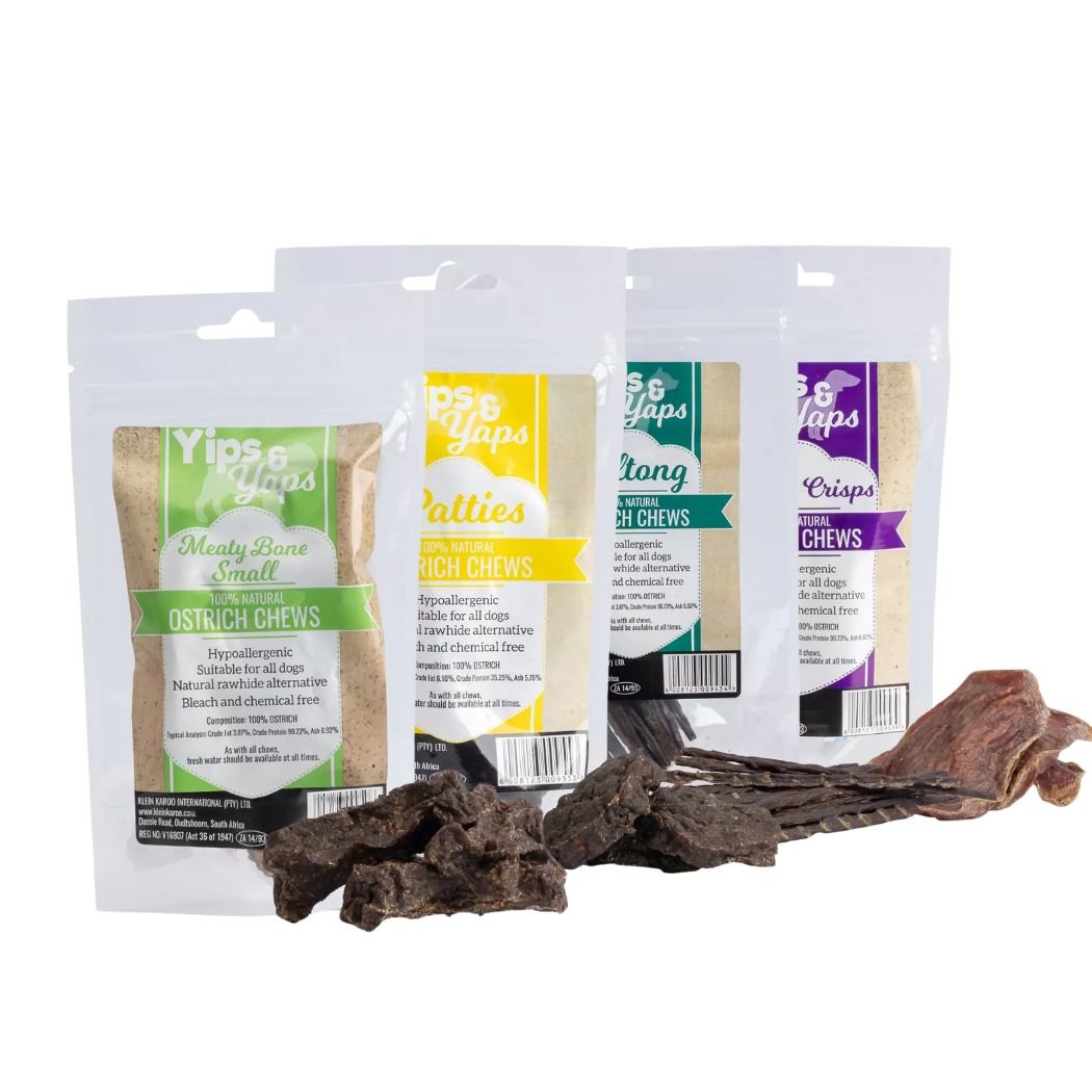 Dog Treat Combo (Biltong + Chunks + Patties + Chews) - Camelus - 100% Natural Dog Chews