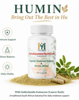 HuMin | Daily Immunity & Stress Support (Strong Defence, Natural Vitality)