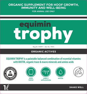 Equimin Trophy (Supplement For Horses & Game) - Camelus - Hoof Health | Fertility | Immunity | Growth | General Well - Being